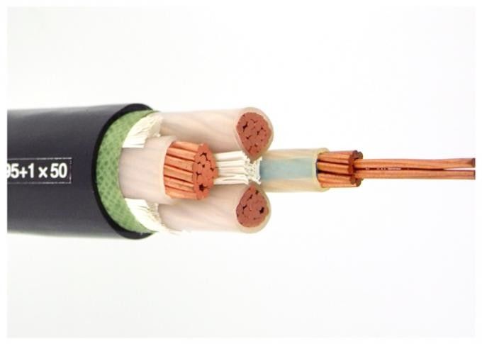 IEC 60502-1 Cables 3 core(Unarmored) | Cu-conductor / XLPE Insulated / PVC Sheathed