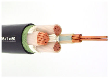 Cáp IEC 60502-1 4 lõi (Không được bảo vệ) |  Cáp nguồn Cu-Conductor / XLPE cách điện / PVC
